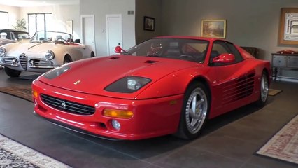 1995 Ferrari Testarossa 512M walk around & start up from Daniel Schmitt & Co.