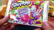 Playdoh Topping Hamburger Toy Surprise + Shopkins Collector Card Blind Bags Cookieswirlc Video