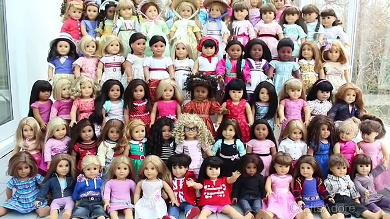 All our American Girl Dolls Spring 2016 ~ PLEASE WATCH IN HD