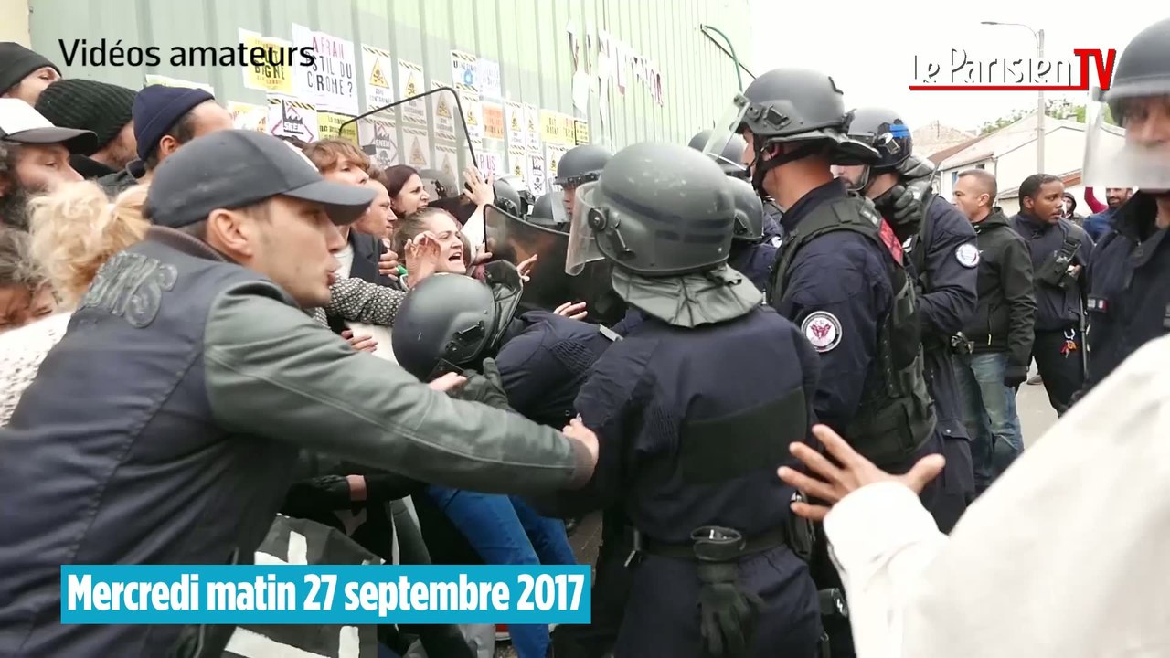 Montreuil : la manif dégénère devant l'usine Snem