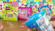 5 Blind Bags, The Trash Pack, Polly pocket, Squinkies, Soft Spots, YooHoo unboxing opening toy