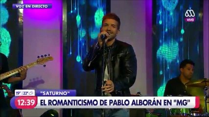 Pablo Alborán en Mucho Gusto (Mega)