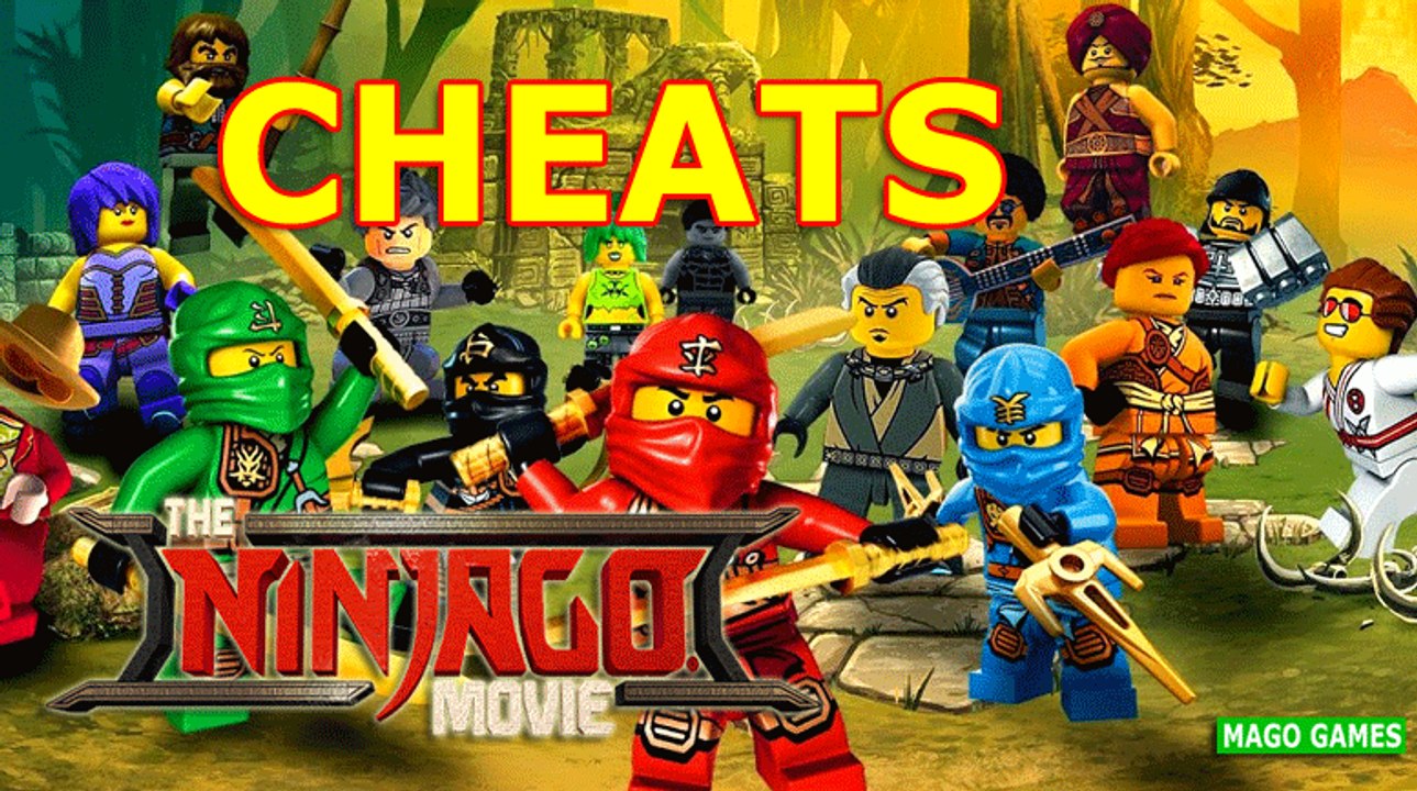 Lego The Ninjago Movie - Cheats Como desbloquear Rocker, Ash, Paleman