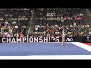 Jazmyn Foberg – Floor – 2014 P&G Championships – Jr. Women Day 1