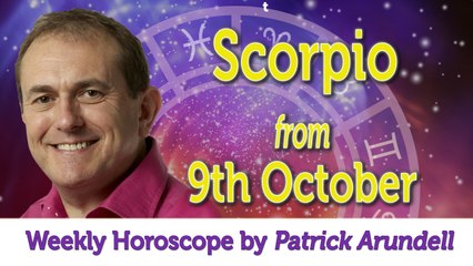 Scorpio Weekly Horoscope from 9th October - 16th October 2017