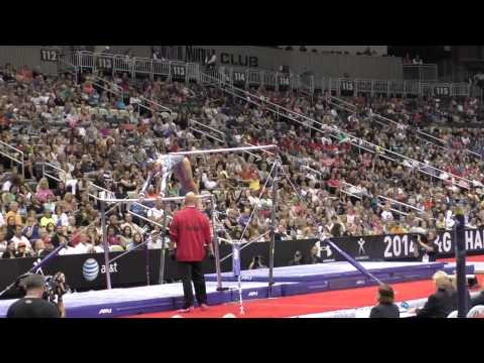 Brenna Dowell - Uneven Bars - 2014 P&G Championships - Sr. Women Day 1