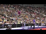 Ashton Locklear - Uneven Bars - 2014 P&G Championships - Sr. Women Day 1