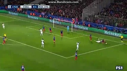 Anthony Martial Goal - CSKA 0-2 Manchester United 27.09.2017