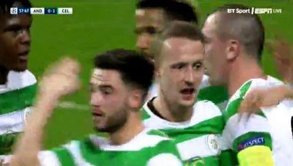 Leigh Griffiths Goal HD - Anderlecht 0-1 Celtic 27.09.2017