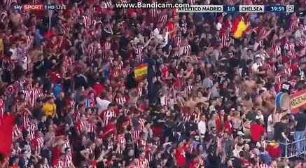 Atletico Madrid 1-0 Chelsea  27.09.2017