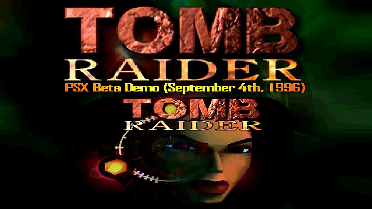 Tomb Raider 1-PSX Beta Demo (September 4th, 1996) - YouTube (720p)