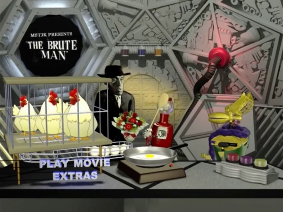 MST3K:  The Brute Man - DVD Menu