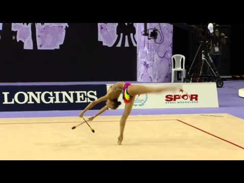 Margarita Mamun (RUS) - Clubs Final - 2014 World Rhythmic Gymnastics Championships