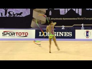 Son Yeon Jae (KOR) - Ribbon Final - 2014 World Rhythmic Gymnastics Championships