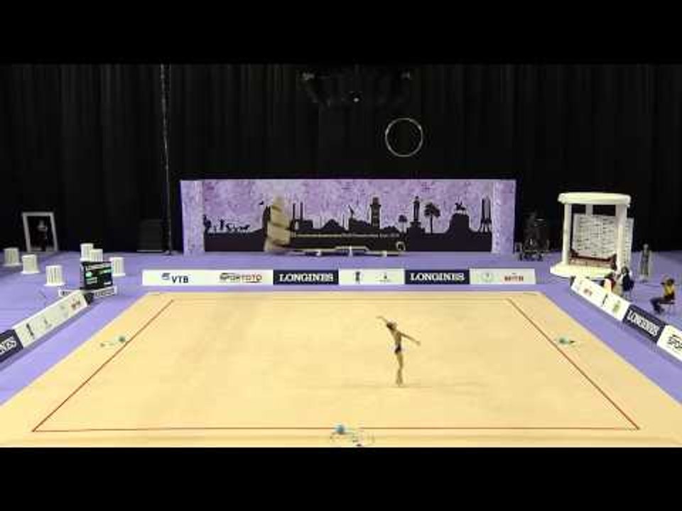 Jazzy Kerber - Hoop - 2014 World Rhythmic Gymnastics Championships - All-Around Final