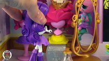 My Little Pony Pinkie Pie Goes Bald?!! Switch-A-Do Hair Salon with Rarity, Rainbow Dash