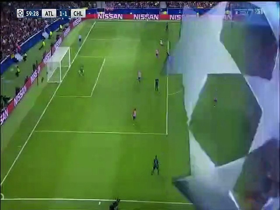 Alvaro Morata Goal HD - Atl. Madrid	1-1	Chelsea 27.09.2017