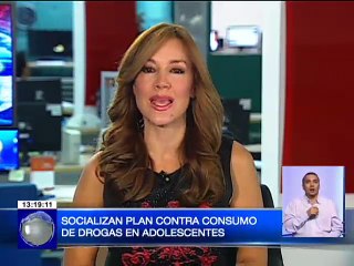 Socializan plan contra consumo de drogas en adolescentes