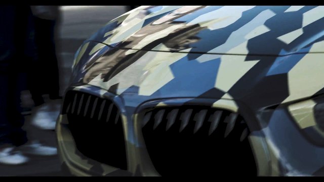 BMW X2 Digital Camouflage @Milan Teaser