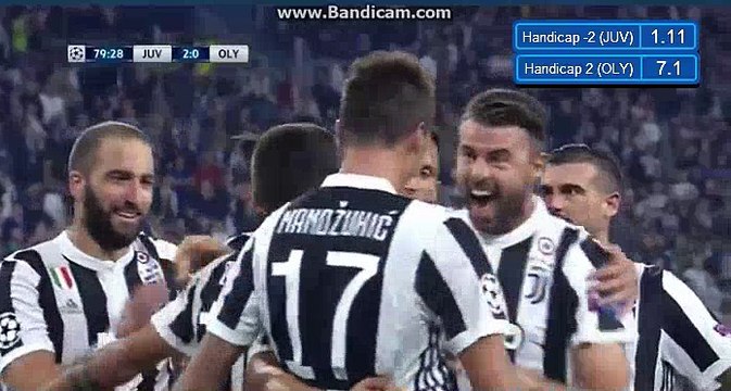 Mario Mandzukic Goal HD - Juventus	2-0	Olympiakos Piraeus 27.09.2017