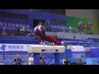 Donnell Whittenburg - Pommel Horse - 2014 World Championships - Podium Training