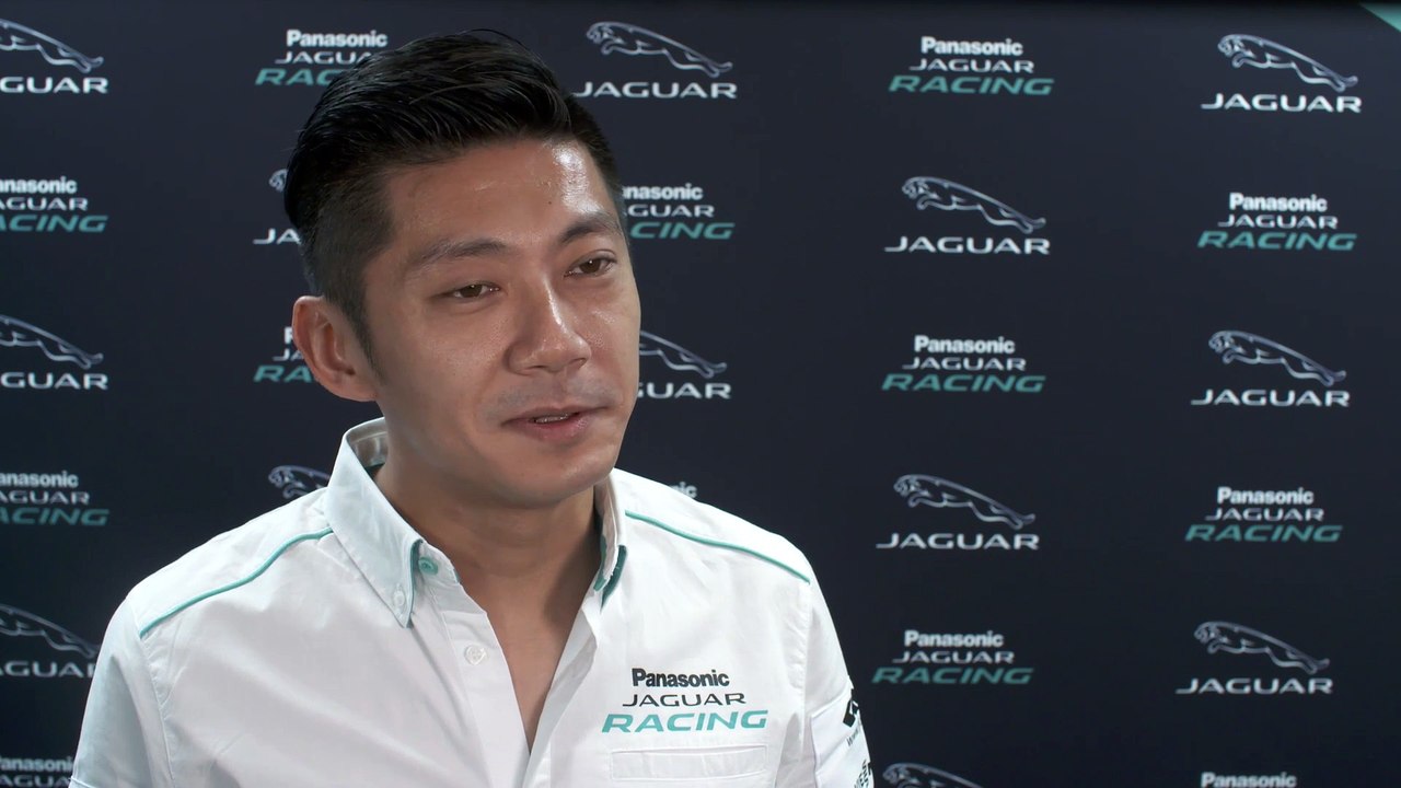 Jaguar’s all-electric I-TYPE 2 racecar unveiled in full season four race livery - Interview Ho-Pin Tung