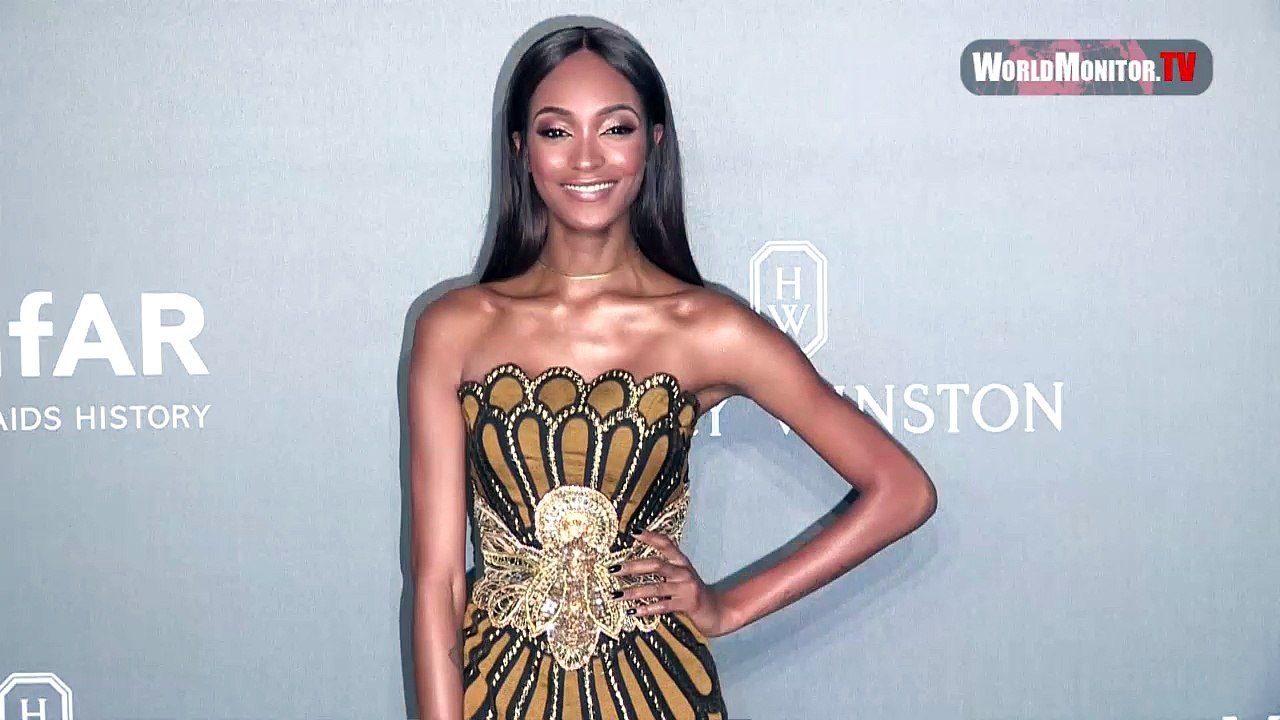 Jourdan Dunn arrives at amfAR Gala Milano