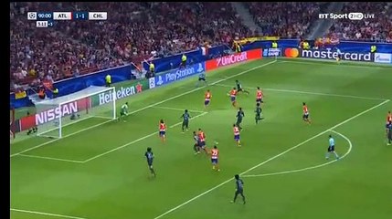 Goal  Batshuayi M. (1 - 2) Atletico Madrid vs Chelsea