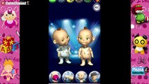 Talking Baby Twins Babsy Android İos Free Game GAMEPLAY VİDEO