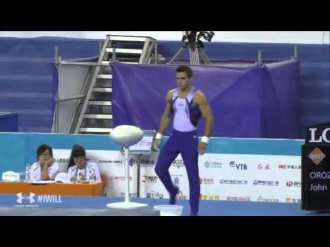 2014 World Gymnastics Championships - Men's Qualifying - USA - Pommel Horse