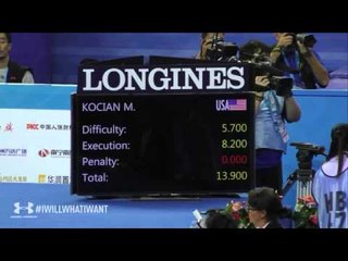 2014 World Gymnastics Championships - Women's Qualifying - USA - Balance Beam