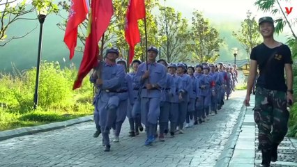 China's Red Army Camp Teaches Chairman Mao's Communist Ideologies