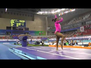 Simone Biles - Vault 1 - 2014 World Championships - Qualifications