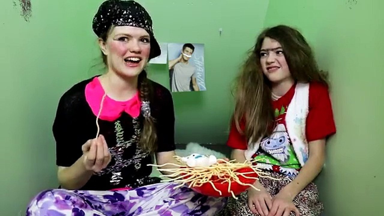 Gertie and Therma Play Yeti in My Spaghetti / AllAroundAudrey