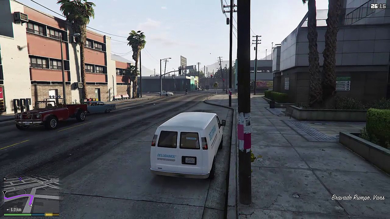 GTA V Extra Entregando Drogas para a Mãe do Trevor Deludamol