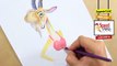 ZOOTOPIA /How to draw gazelle (zootopia) l Como dibujar a Gacela (zootopia)