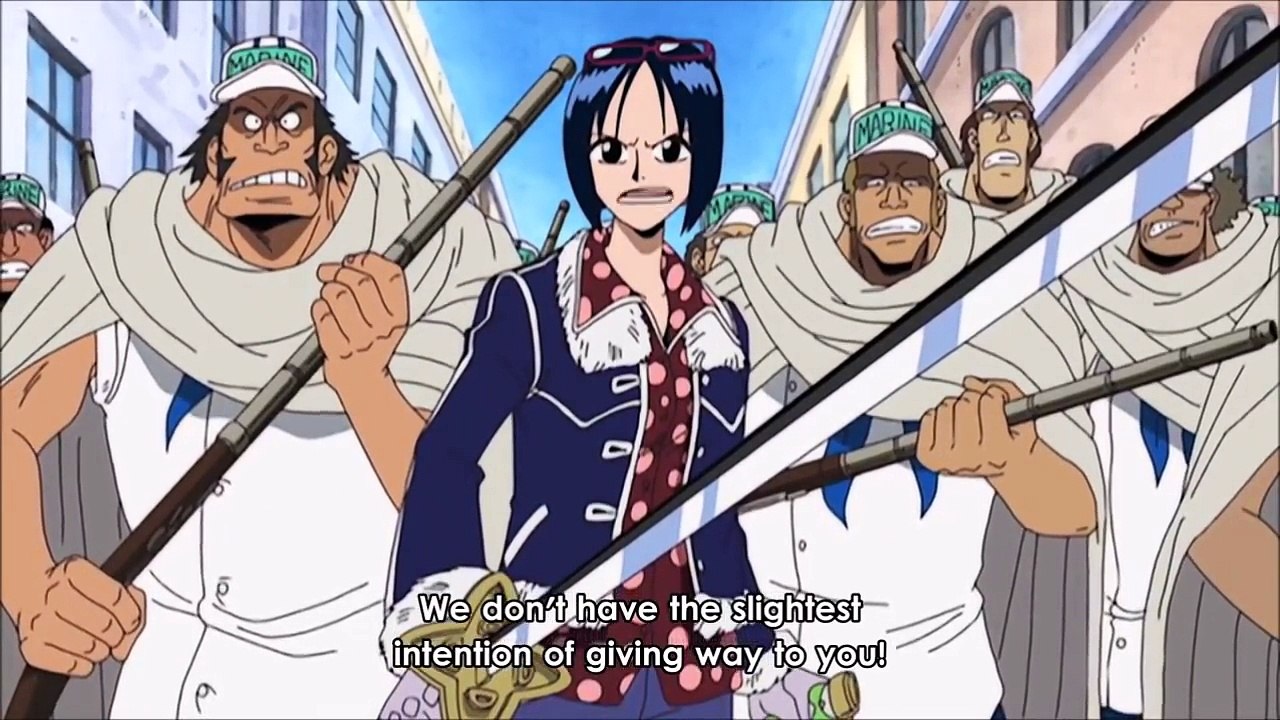 Nico Robin vs Tashigi - Robins flash back #394