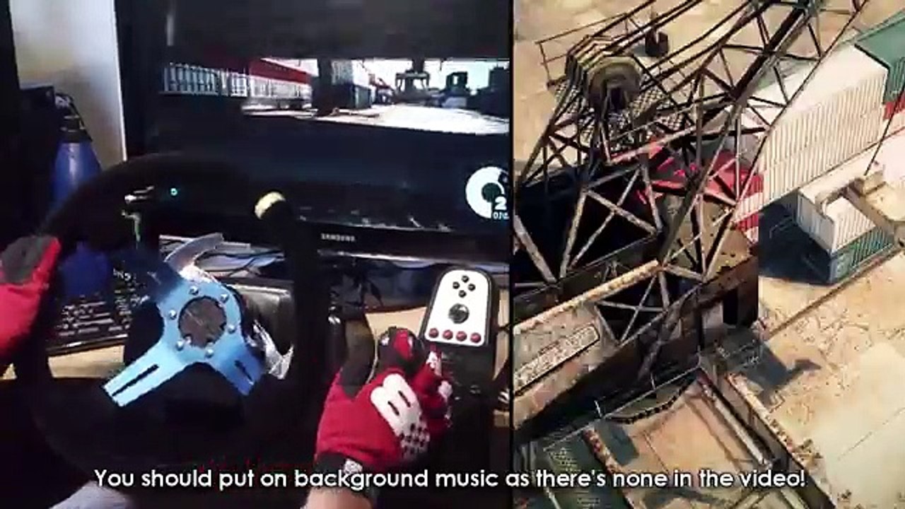 GYMKHANA drifting simulator Ken Block - 2x Barrel Roll, Logitech G27 Racing Steering Wheel gameplay.