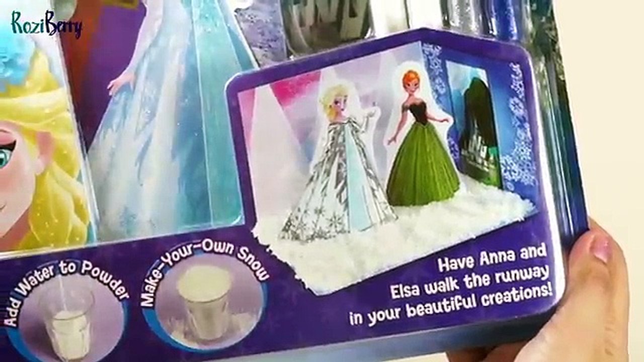 Disney Frozen Fashion Wardrobe Queen Elsa Princess Anna Toy Paper