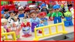 Toys s for children Lego Duplo Man stop motion Duplo train racing Cars Toys Lightning McQueen