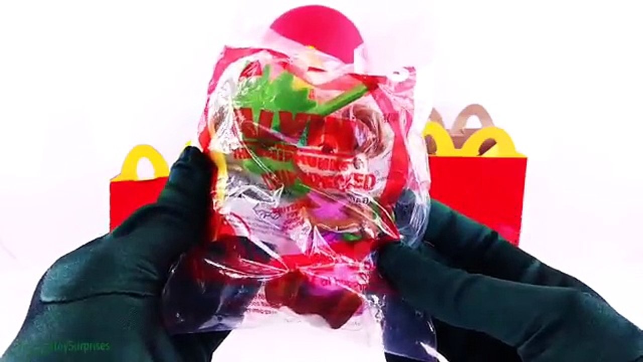 Alvin and the Chipmunks Movie McDonalds Happy Meal Toys Playdoh Surprise Eggs Lollipop
