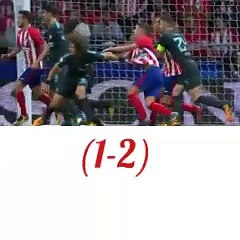 (1-2) high lihg atletico madrid vs chelsea liga champions 28/09/2017