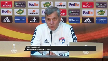 Ligue Europa - Lyon :  Genesio "C'est un match très important"