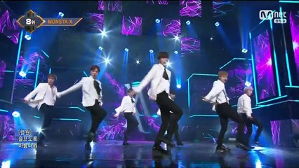 170427 엠카운트다운 몬스타엑스 아름다워 / MONSTA X BEAUTIFUL @ M Countdown