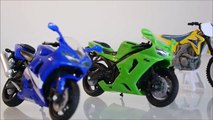 Toy Motorcycles for Kids| Toys & Games Video 오토바이 장난감 놀이 игрушка мотоцикл
