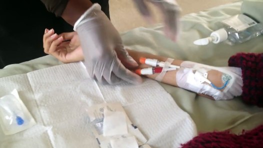PICC line Blood Draw - video dailymotion