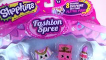 Shopkins Season 3 Playset Ballet Collection Fashion Spree Exclusive Piano Music Box Toy Unboxing