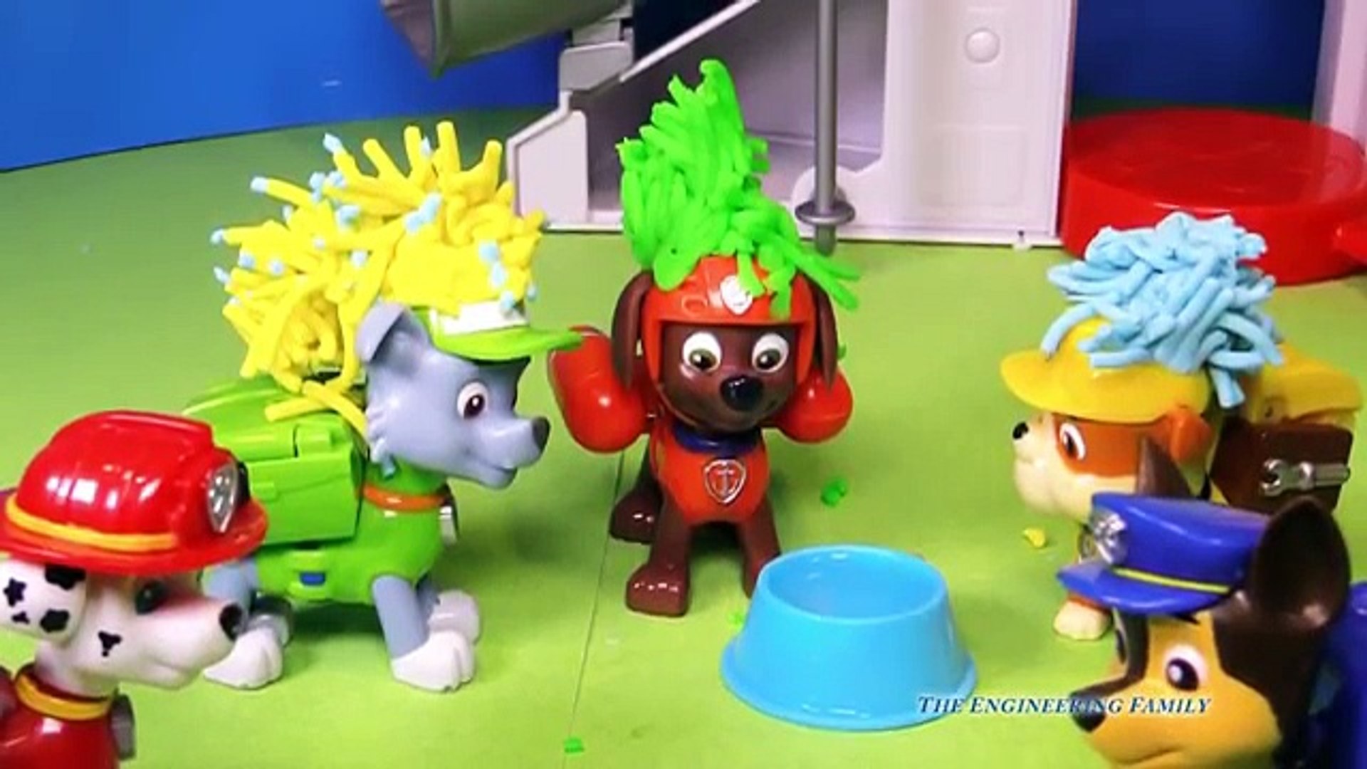 PAW PATROL Nickelodeon Paw Patrol Crazy Batman Hair Cut a Paw Patrol Video  Parody - video dailymotion