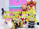 UPSY DAISY LEARNS TO LISTEN TO PEOPLE |KIDS TOYS VIDEOS  AGNES GRU SPHINX TRUCK MINIONS SAMUS