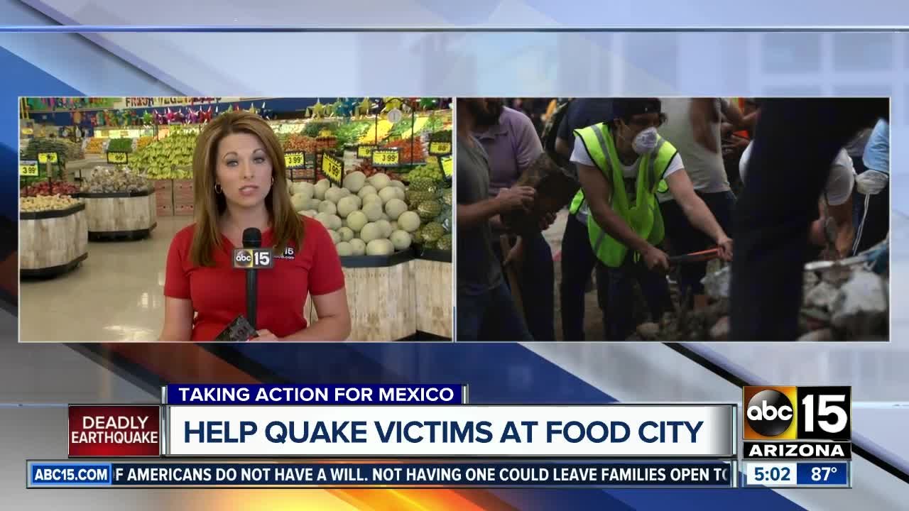 ABC15 partners with Red Cross to help Mexico earthquake victims